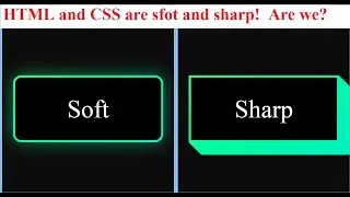 Sharp and Soft button CSS AutoCode Creations