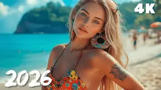 Blue Hour Coast 🌅 Relaxing Chill Tropical Deep House 4K UHD 2026 | Blue Shore Beats