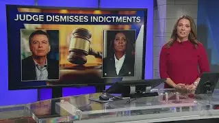 Legal analysts react after federal judge drops criminal charges against Comey and James