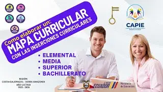 MAPA CURRICULAR COMO ELABORARLO CON LAS 5 INSERCIONES CURRICULARES PARA EGB-BGU, 2025 &ndash; 2026
