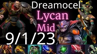 Dreamocel mid Lycan vs Mars, Batrider, Medusa - belittle Lion ?! - dota2