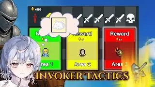 【🌧️Invoker Tactics 召喚師戰棋/遊雜】海邊女巫來試玩像素風的戰棋策略遊戲！玩得如何就不知道了(咦