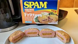 New SPAM CHIP SHOP CURRY Fritters ASDA Food Review