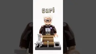 Exclusive Carl Fredricksen Minifigure from Up House | LEGO&reg; Stop Motion Speed Build