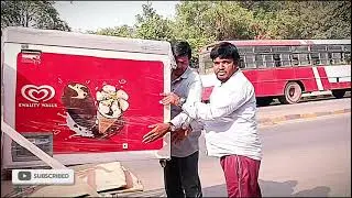 assalamualaikum guys kwality walls ice cream freezer come in my shop purchase ice cream new content