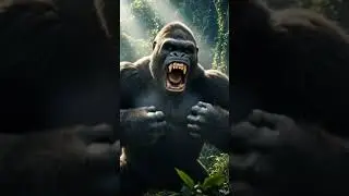 challenge king kong 😱 #aianimation #youtubeshorts #30secvid #trending #funnyreels #kingkong #funnyju