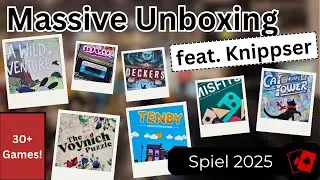 SPIEL 2025 (Essen) | Massive Haul Unboxing feat. Knippser (3+ Hours)