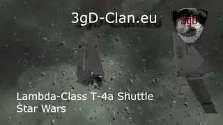 Space Engineers - Star Wars Imperial Shuttle with foldable Wings (german)