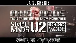MIND2MODE - La Sucrerie, Wavre 10/10/2026 (Promo)