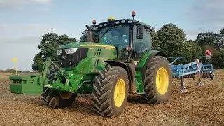 Déchaumage, Broyage de Chaume 2021 / JD 6155R