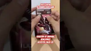 First gacha Ultraman Card Game BP03 Shadow of Undying Vengeance ASMR