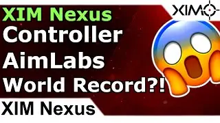 Controller World Record in AimLabs Gridshot Ultimate With XIM NEXUS #Shorts