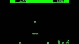 Martians (Acorn Atom). Skill 1 (Easy). Score: 14 850 #acornatom #acorn #retrogaming #gameplay #game