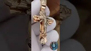 Orthodox Cross Pendant #orthodox #cross #pendant #jewelry #gold
