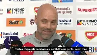 🗣 Kim Rasmussen &icirc;nainte de meciul cu Vipers