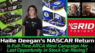 Hailie Deegan Returns to ARCA West Full-Time! Last Opportunity in NASCAR?