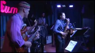 David Fiuczynski Group plays at the Iridium Jazz Club
