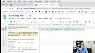 ImportRange function in Google Sheets