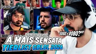 🚨 QUAL SER&Aacute; O MELHOR TIME DO CBLOL? REVOLTA FAZ SUA TIERLIST DO CBLOL 2026!