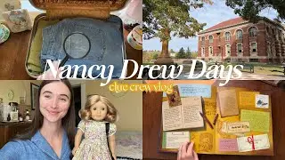 Nancy Drew inspired vlog 🔎 sharing my favourite mysteries 