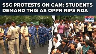 SSC Protests: Paper Leak Row Hits Delhi, Shocking Scenes| What Students Demand| Opposition Says...