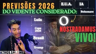 PREVIS&Otilde;ES 2026 DO VIDENTE CONSIDERADO O NOSTRADAMUS BRASILEIRO!