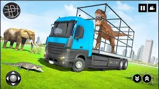 Dino Transporter Truck Games Simulator New - Android Gameplay