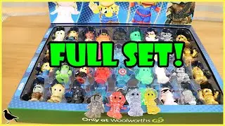 Открытие Woolworths Disney+ Ooshies! Финал! Полный комплект Disney Plus! | Обзоры Birdew