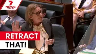 Premier halts press conference over CFMEU question | 7NEWS
