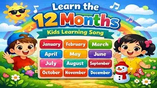Learn the 12 Months | Kids Learning Song