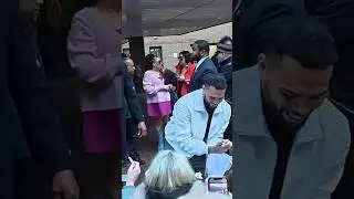 Chris Brown Shows Love to Fans After Court 🇬🇧