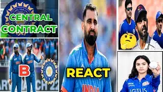 BCCI rewice CENTRAL CONTACT 2026 : 😭 RO - KO ! Rahane on IND vs NZ odi series 