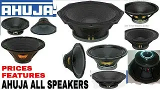 Ahuja all speakers prices & details ahuja subwoofer bass speakers,mid top speakers