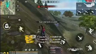 I killed The entire Squad in Free Fire | English Gameplay🔥