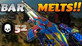 52 Kills with the BEST BAR CLASS in WARZONE!!! (Rebirth Island)