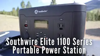 Портативная электростанция Southwire Elite серии 1100 с дополнительной солнечной панелью