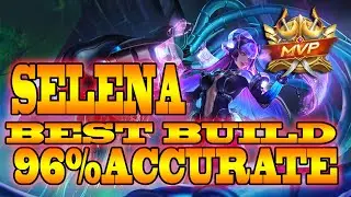 ACCURATE SELENA CRAZY - BUILD SELENA TERSAKIT 2021 - ITEM SELENA TERSAKIT TOP GLOBAL MOBILE LEGEND