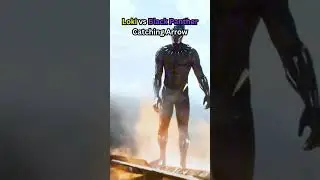 LOKI VS BLACK PANTHER CATCHING ARROW 🥶 #shorts #marvel #viral @11Mviewss