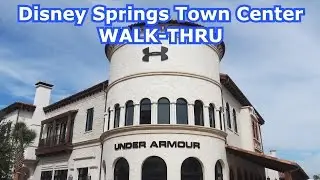 New FIRST LOOK - Disney Springs TOWN CENTER Walk Thru - Walt Disney World