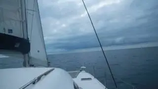 20 June 2013 Thursday Day 15 -Solo Atlantic Crossing #catamaran #boat #atlantic #tekne #travel #funy
