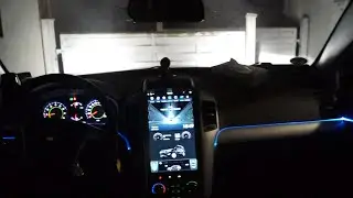Einbau der RGB Ambiente Beleuchtung Chevrolet Captiva Letronix