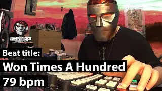 (Left Field SciFi Golden Era Type Beat 2019) Won Times A Hundred - 79 bpm⚡[TEST TUBE BOOM BAP Beat]