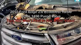 2015 Ford Edge Ecoboost Code 1450 Tips
