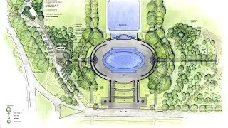 James van Sweden Projects: The World War II Memorial