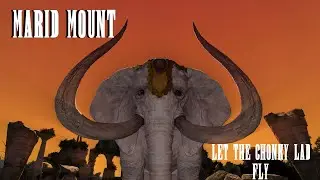 FFXIV: He do Be Chonky -  Ananta Beast Tribe Marid Mount