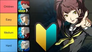 How Easy Are They to Play? (Persona 4 Ultimax Ease of Use Tier List)