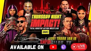 LIVE! TNA Wrestling DEBUTS on AMC | AJ Styles RETURNS + World Title Match!