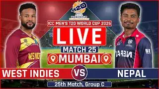 West Indies vs Nepal Live Scores | WI vs NEP Live Scores & Commentary