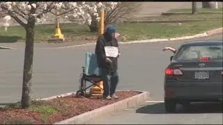 Ban aggressive forms of panhandling on city streets