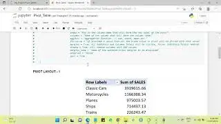 Pivot Table in Python